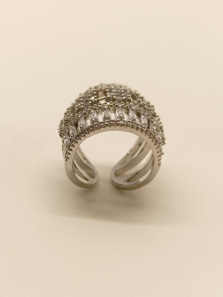  Mukku American Diamond Finger Ring crafted with high-quality materials for lasting beauty