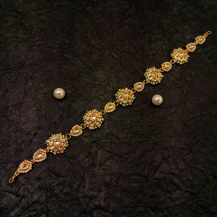 Sonali Gold Plated Kundan Sheeshpatti