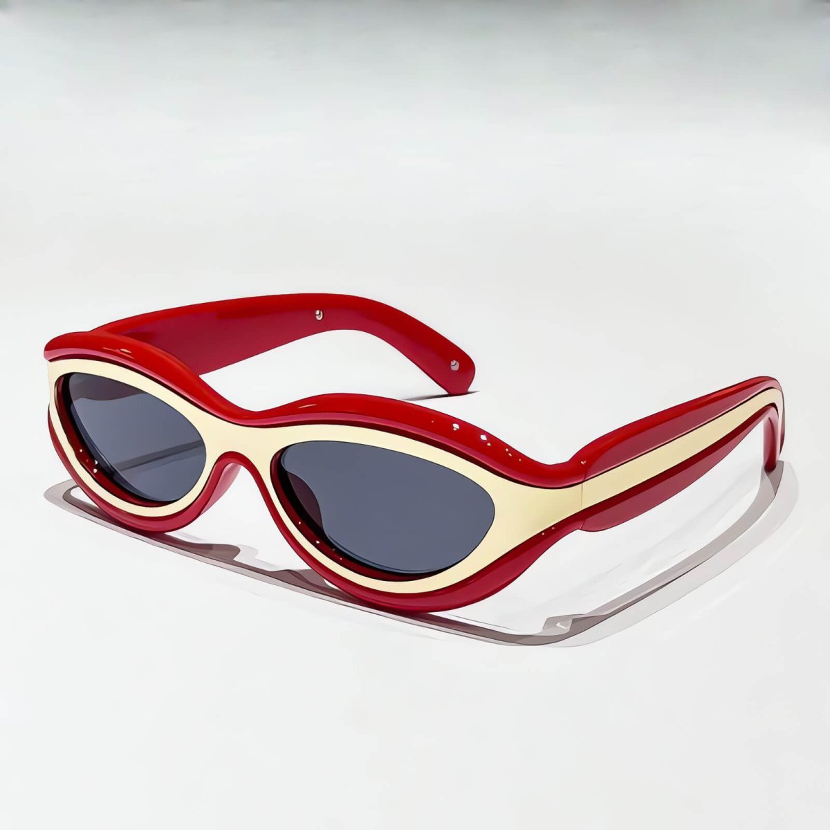 Milano Oval Shades  - By Qivii
