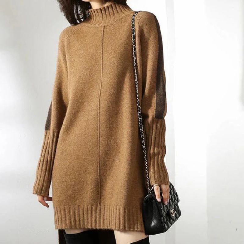 Valeria Cashmere Sweater Dress  - By Qivii