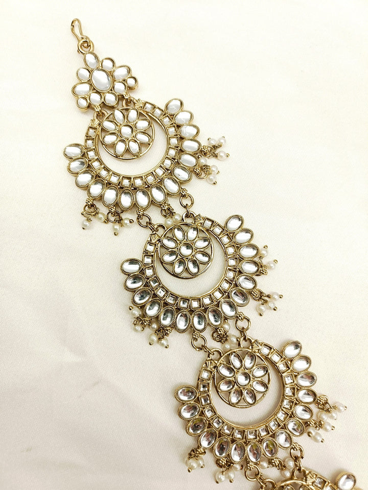 Shea Ceam Braid Accessories In Kundan