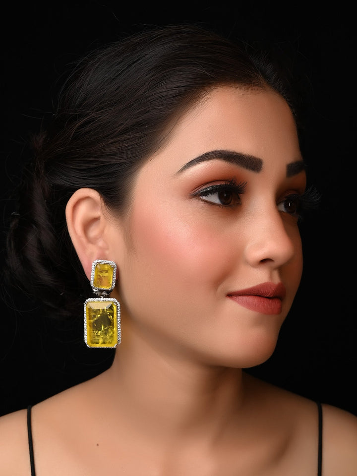 Oslo Yellow Doublet Earrings