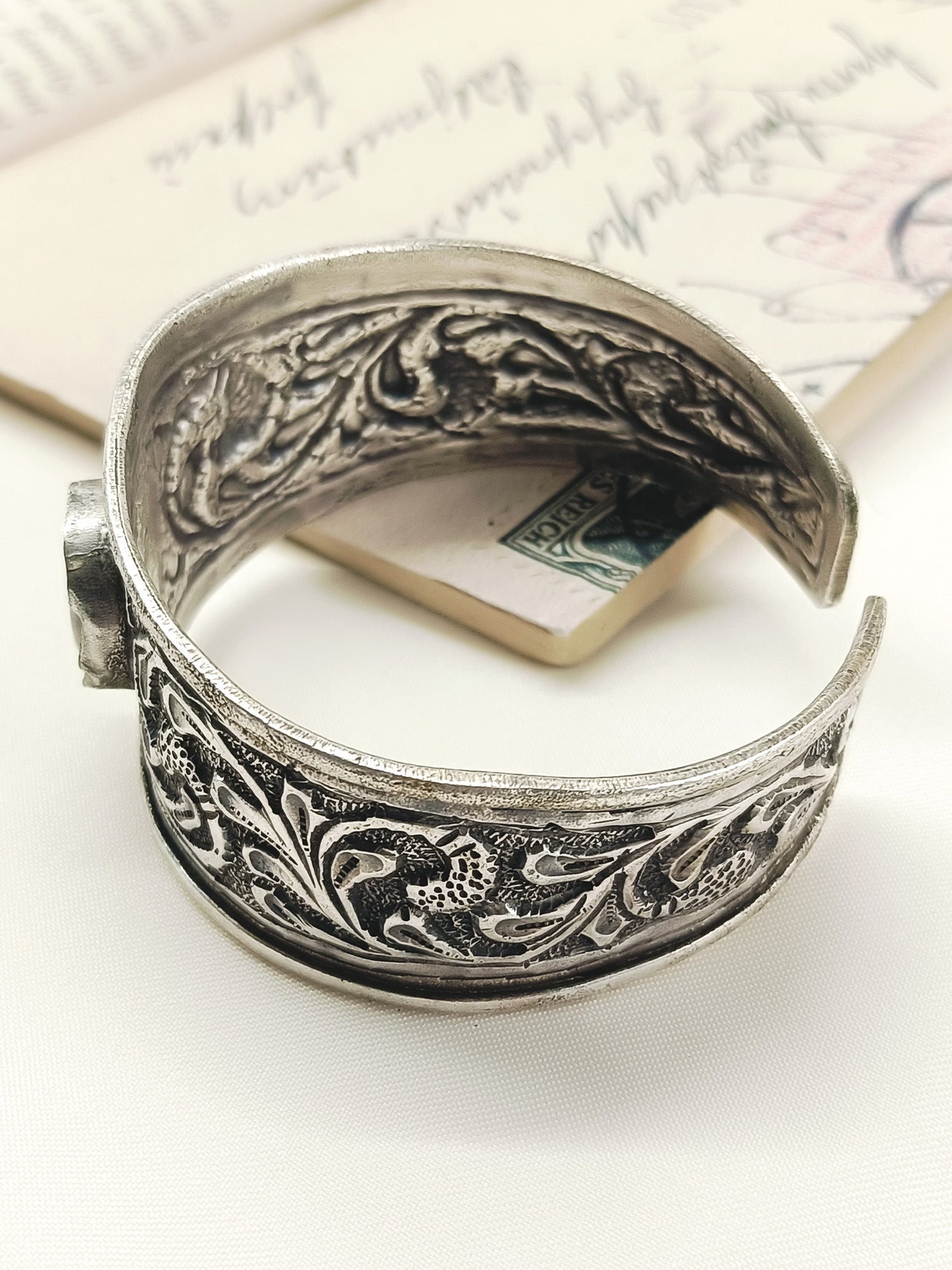 Bowie Black Oxidized Bracelet