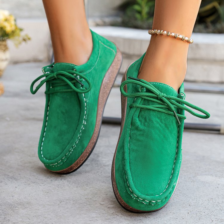 Women's CloudTie Comfort Flats - Soft-Sole Slip-On Ballet Shoes (US 5-10.5)