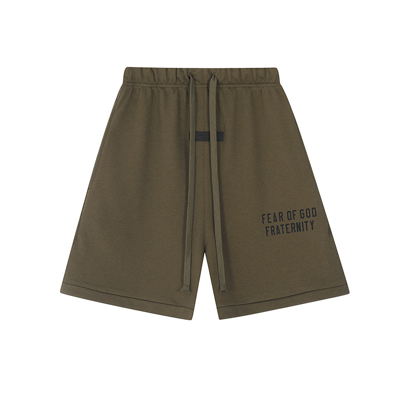 FW24 FRATERNITY T-Shirt / Shorts / Set - Army Green  - By Qivii