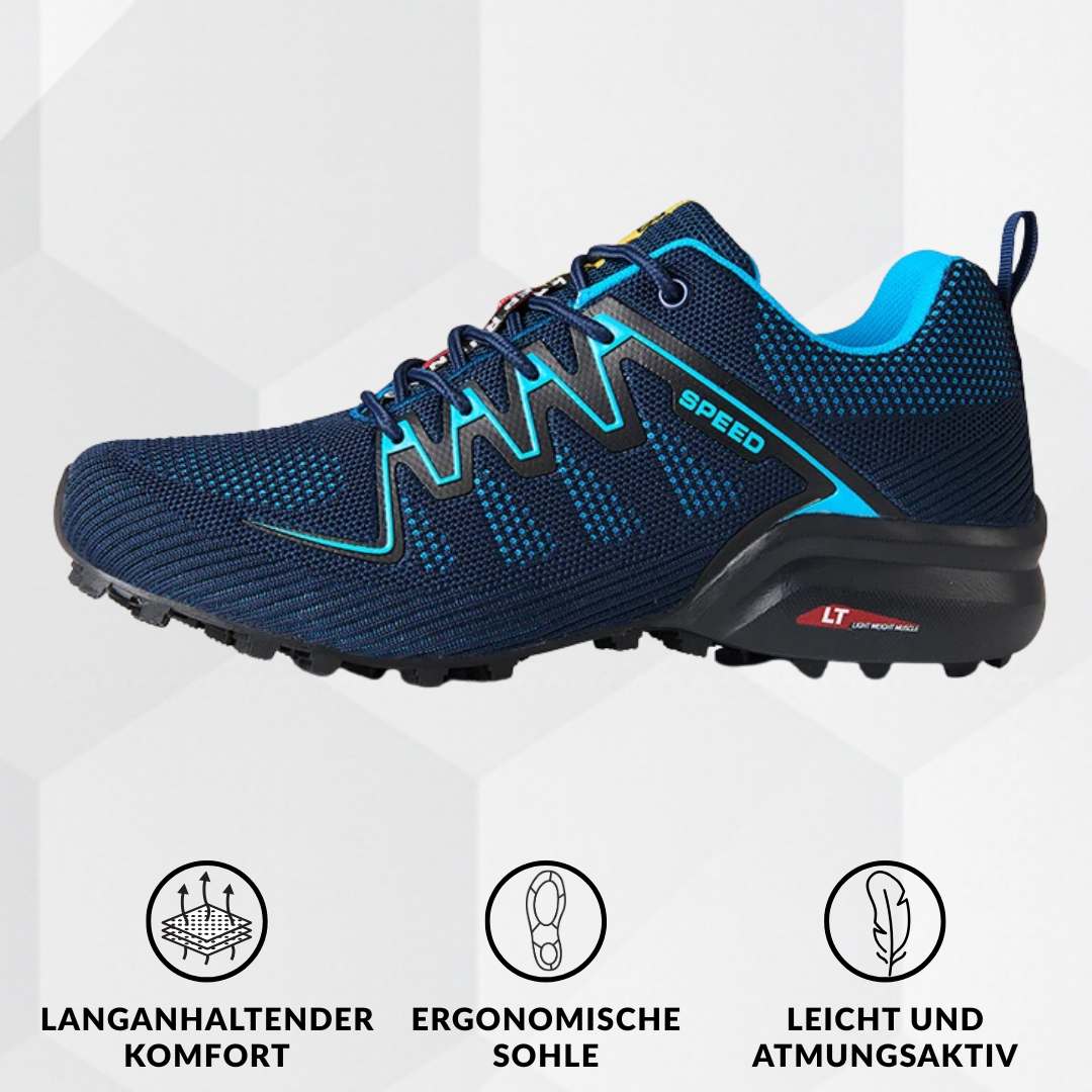 TopTrail - Ergonomischer schmerzlindernder Wanderschuh  - By Qivii