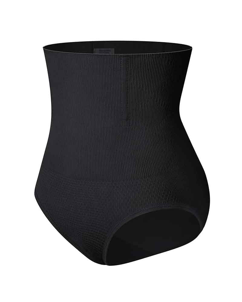 High Waist Butt Lift Shaping Briefs Seamless Tummy Control Shapewear Panties  - By Qivii