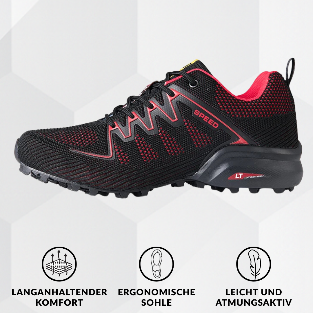 TopTrail - Ergonomischer schmerzlindernder Wanderschuh  - By Qivii
