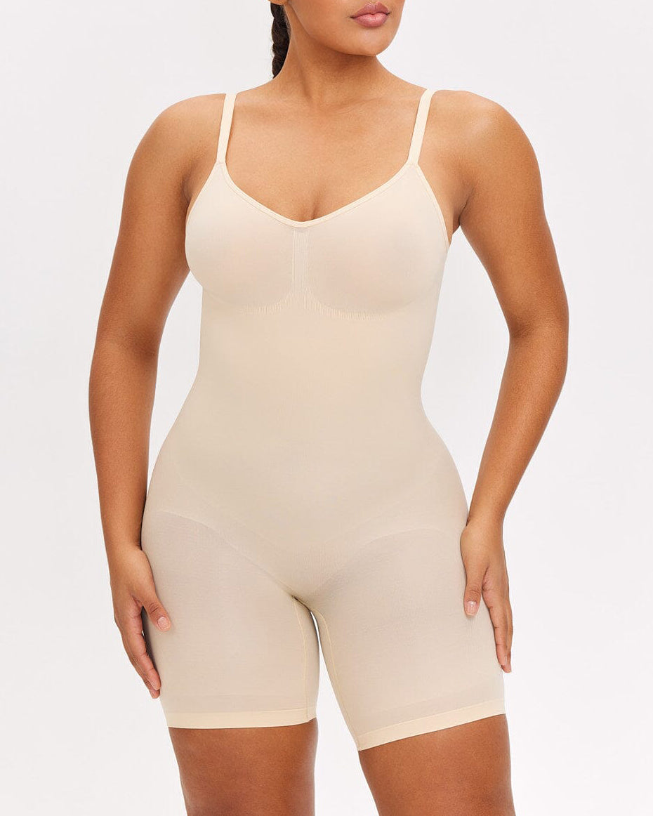 Smoothing Seamless Backless Shapewear Bodysuits  - By Qivii