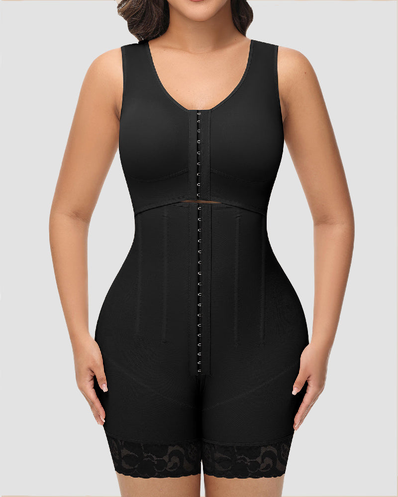 Shapshe® Women's Tummy Control Fajas Colombianas Postpartum High Compression BBL Corset Shapewear  - By Qivii
