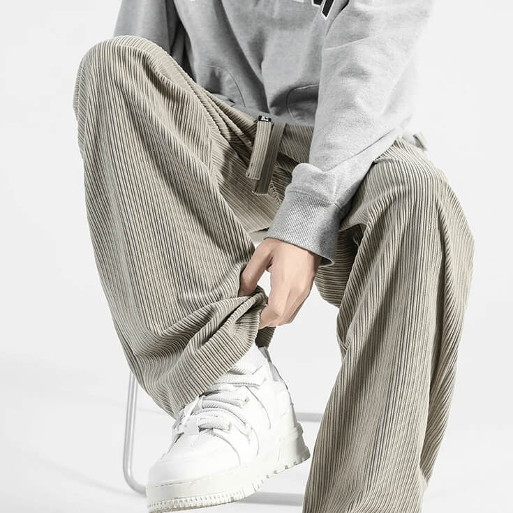 Homme Corduroy Pants  - By Qivii