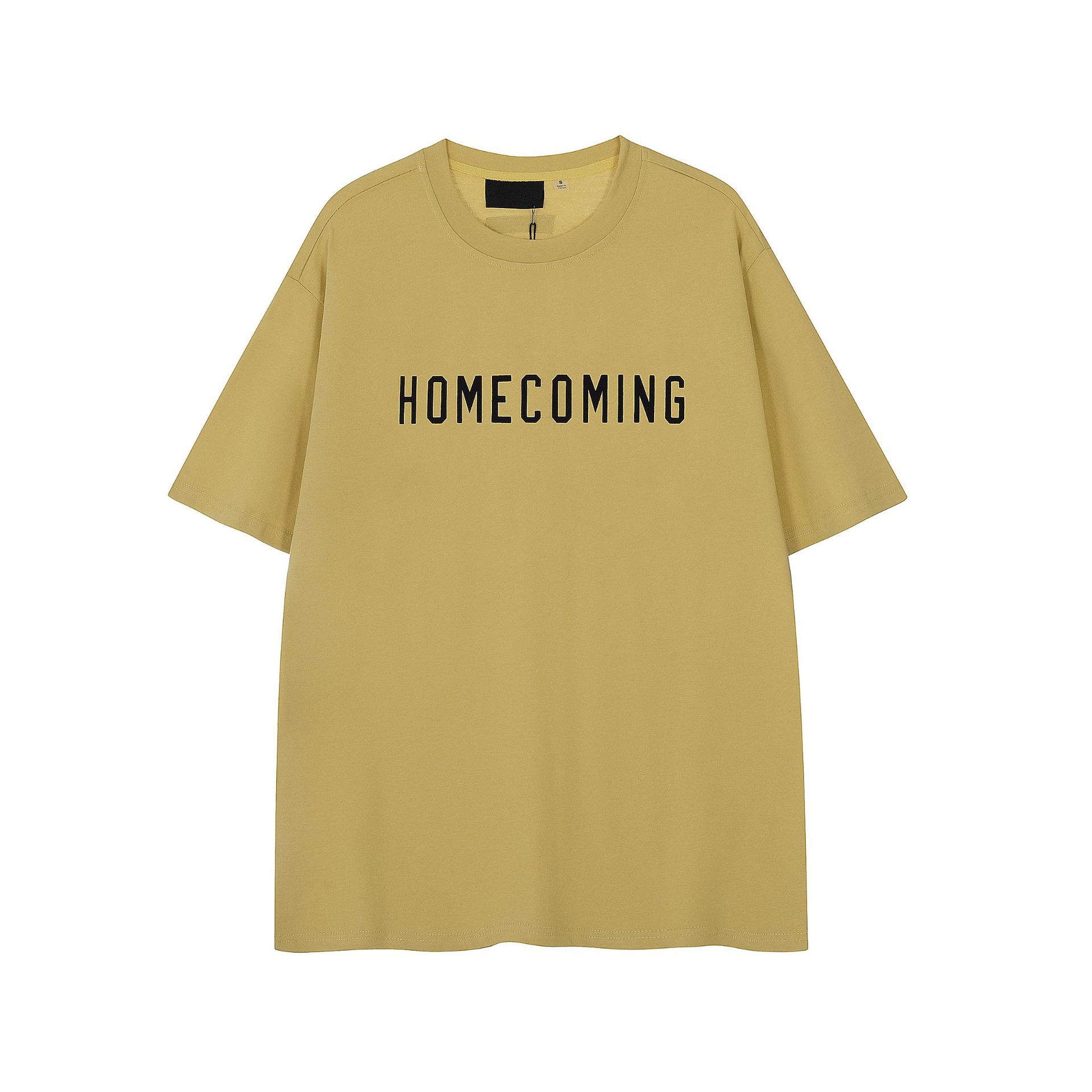 Homecoming T-Shirt / Shorts / Set - Yellow  - By Qivii