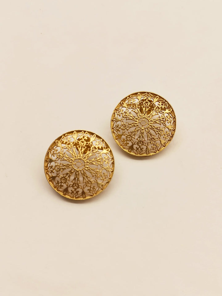 Gourika Filigree Antique Gold Set