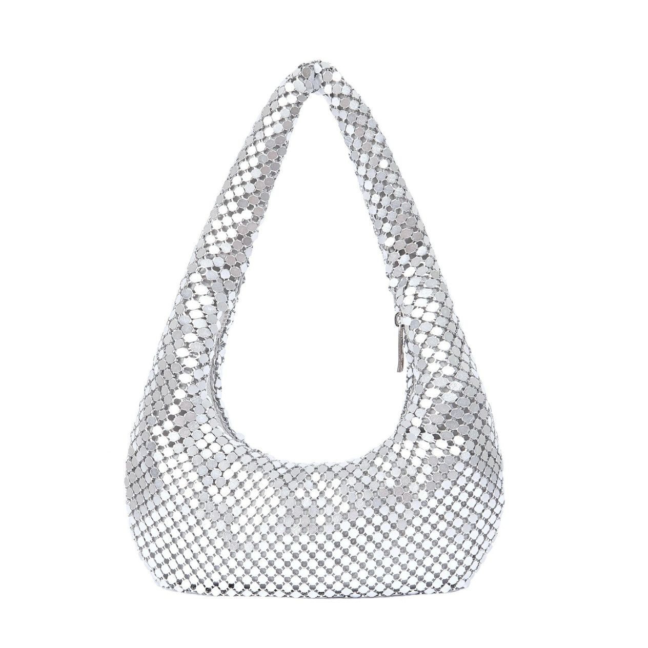 Women's Éclat Minaudière - Gilded Crystal-Embellished Clutch with Convertible Chain