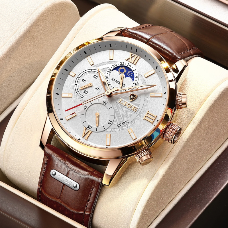 Tijdloze Sportieve Horloge  - By Qivii