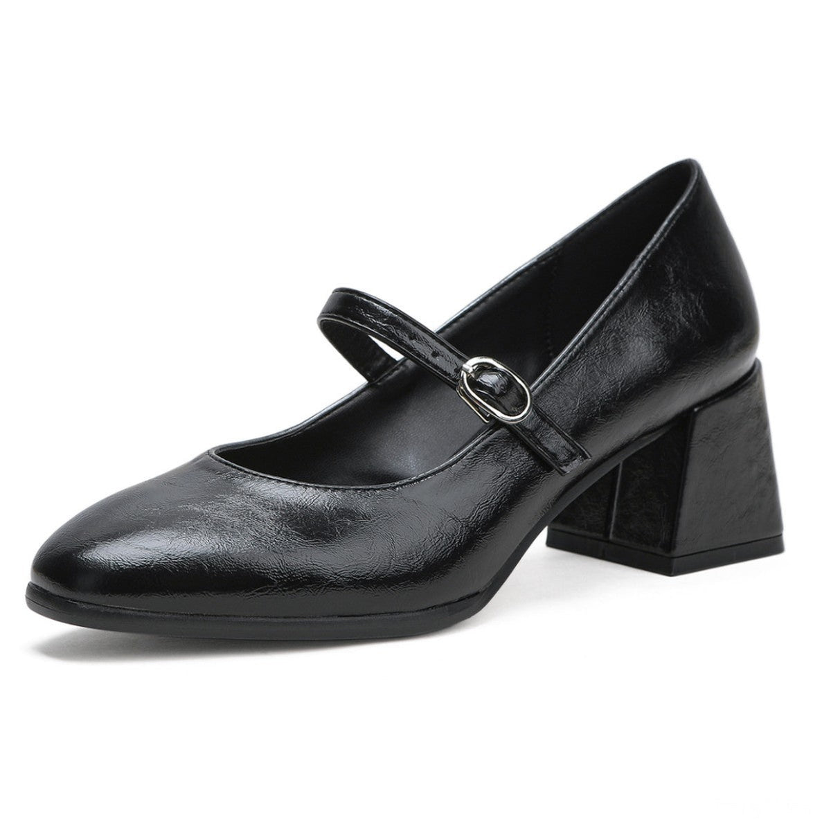 Women's Vivica Vintage Platform Mary Jane Heels - Square-Toe Chunky Heel Office Shoes (US 4-10.5)