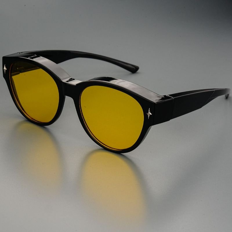 Maryanne Round Cat-Eye Shades  - By Qivii