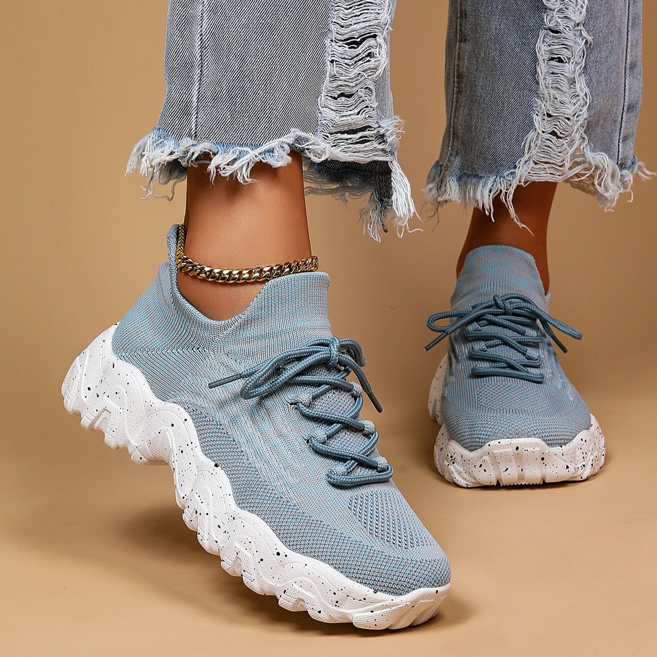 Women's Cloudknit Slip-Ons - Breathable Sock Sneakers (US 5-11)