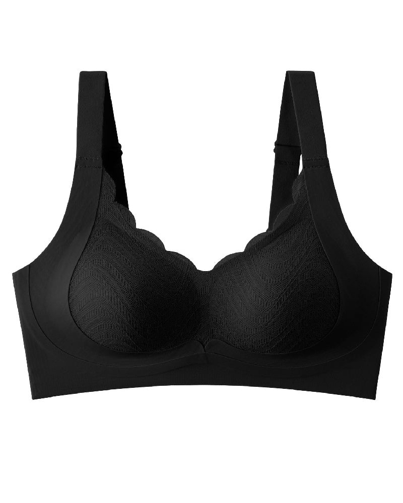 Women's Seamless Wireless Anti-sagging Minimizer Thin Adjustment Bra  - By Qivii