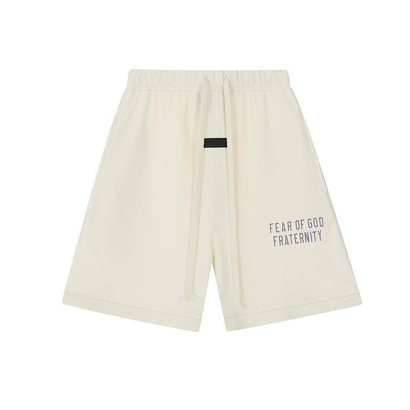 FW24 FRATERNITY T-Shirt / Shorts / Set - Milky White  - By Qivii