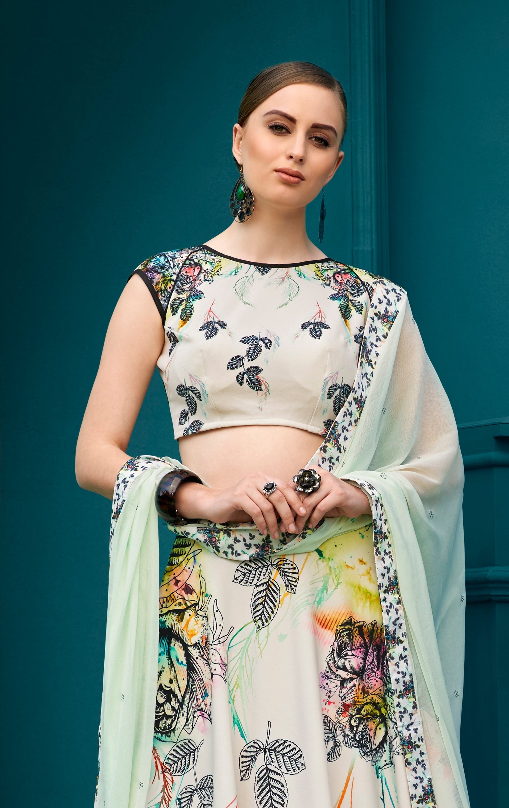 Petal Perfect Lehenga - qivii