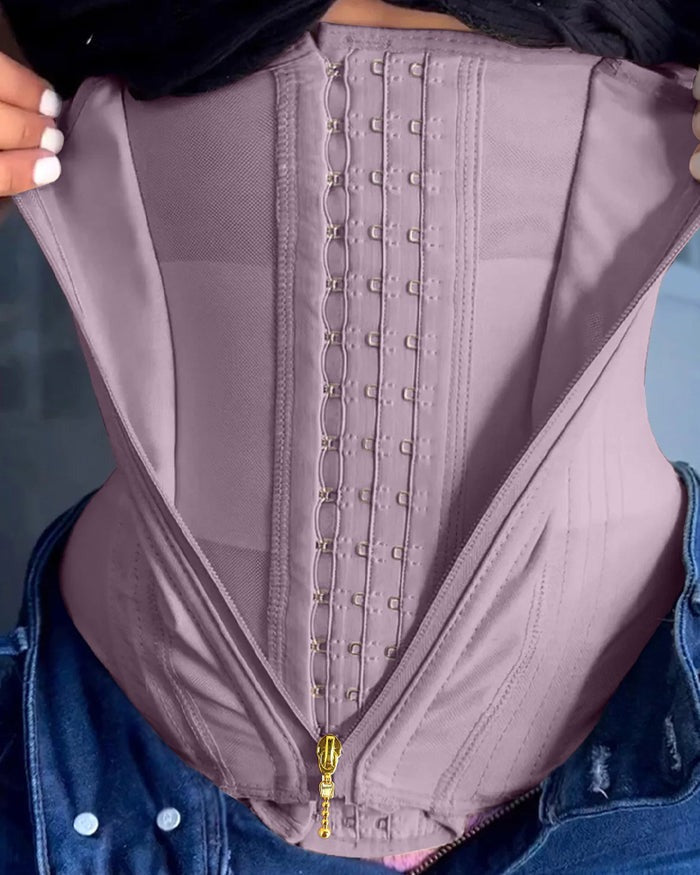 Shapshe® Zip & Breasted Body Shaper Tank Top Waist Trainer  - By Qivii