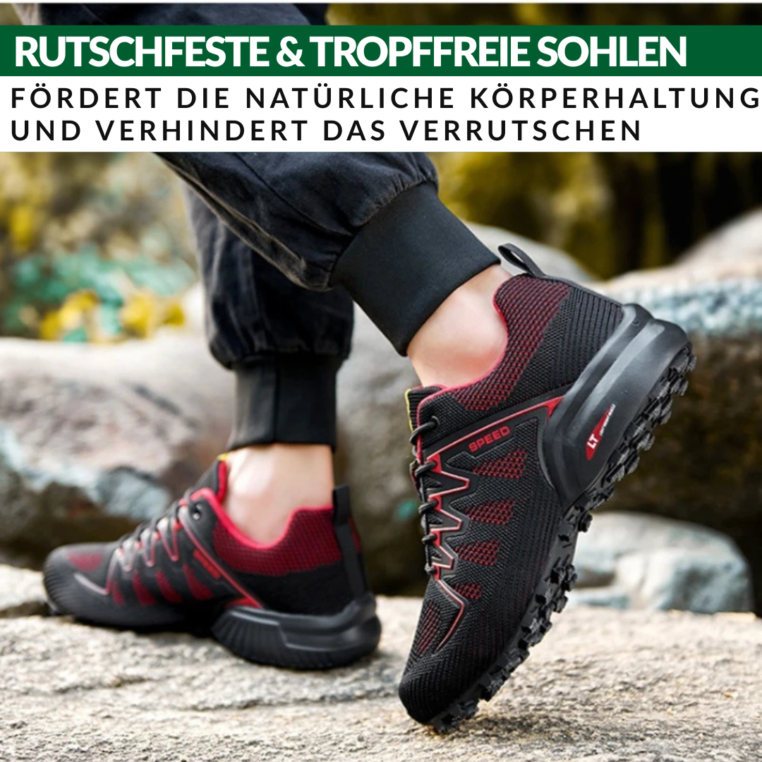 TopTrail - Ergonomischer schmerzlindernder Wanderschuh  - By Qivii