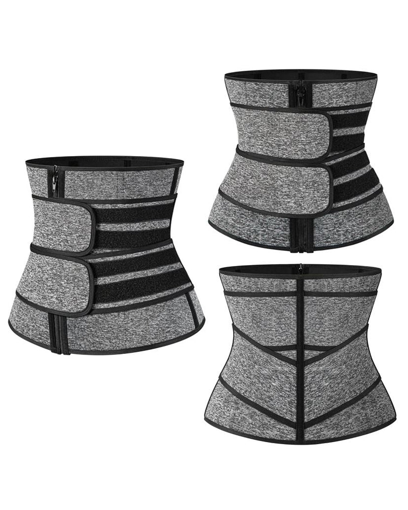 Neoprene Sweat Waist Trainer Corset Trimmer Shaper Belt for Women  - By Qivii