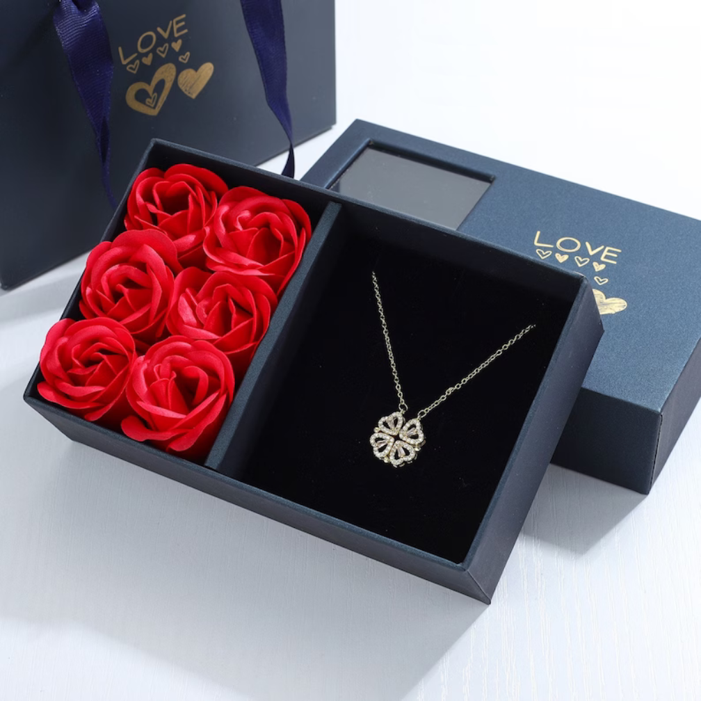 Lucky Heart Necklace by Qivii