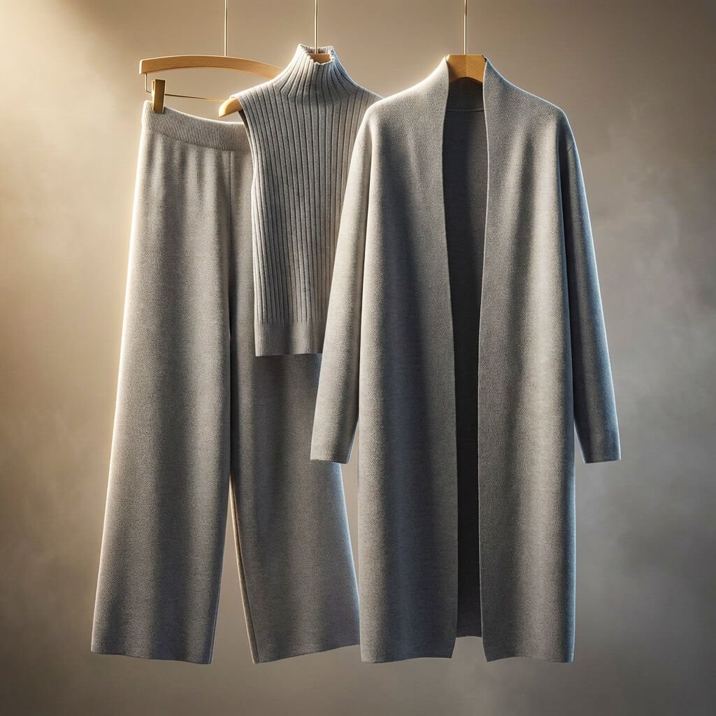 Ariana Prestige Virgin Wool Set  - By Qivii