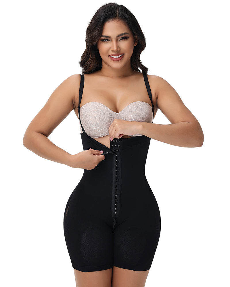 Shapshe® Women's Butt Flower Cut out Hip Lifting Fajas Colombianas Firm Control Shapewear  - By Qivii