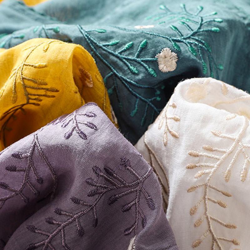 Celina Cotton-Linen Blouse  - By Qivii