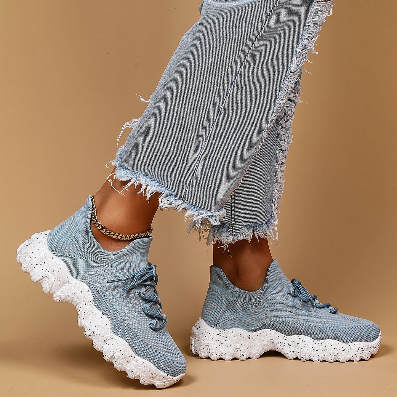 Women's Cloudknit Slip-Ons - Breathable Sock Sneakers (US 5-11)