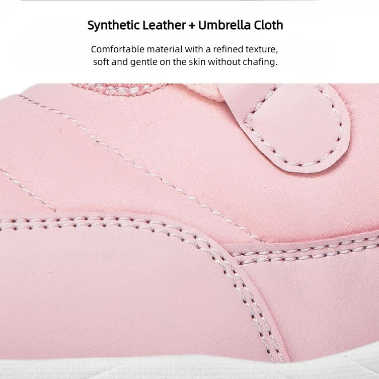 Women's Thermal Winter Hiking Boots - High-Cut Fleece Lined Snow Boots (Pink, White & Black - US 5-10)