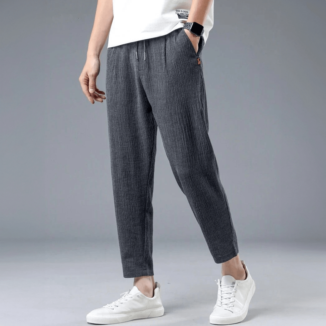 Casual Linen Pants  - By Qivii