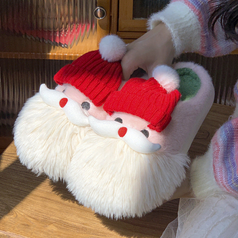 Women's Carnival Character Slippers - Plush Holiday Indoor/Outdoor Slip-Ons (US 5-11.5)