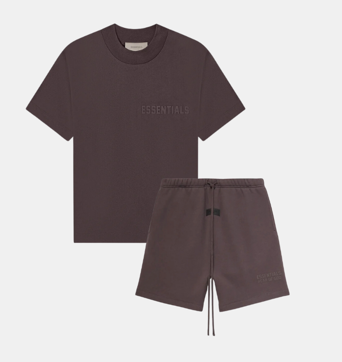 SS23 T-Shirt / Shorts / Set - Plum  - By Qivii