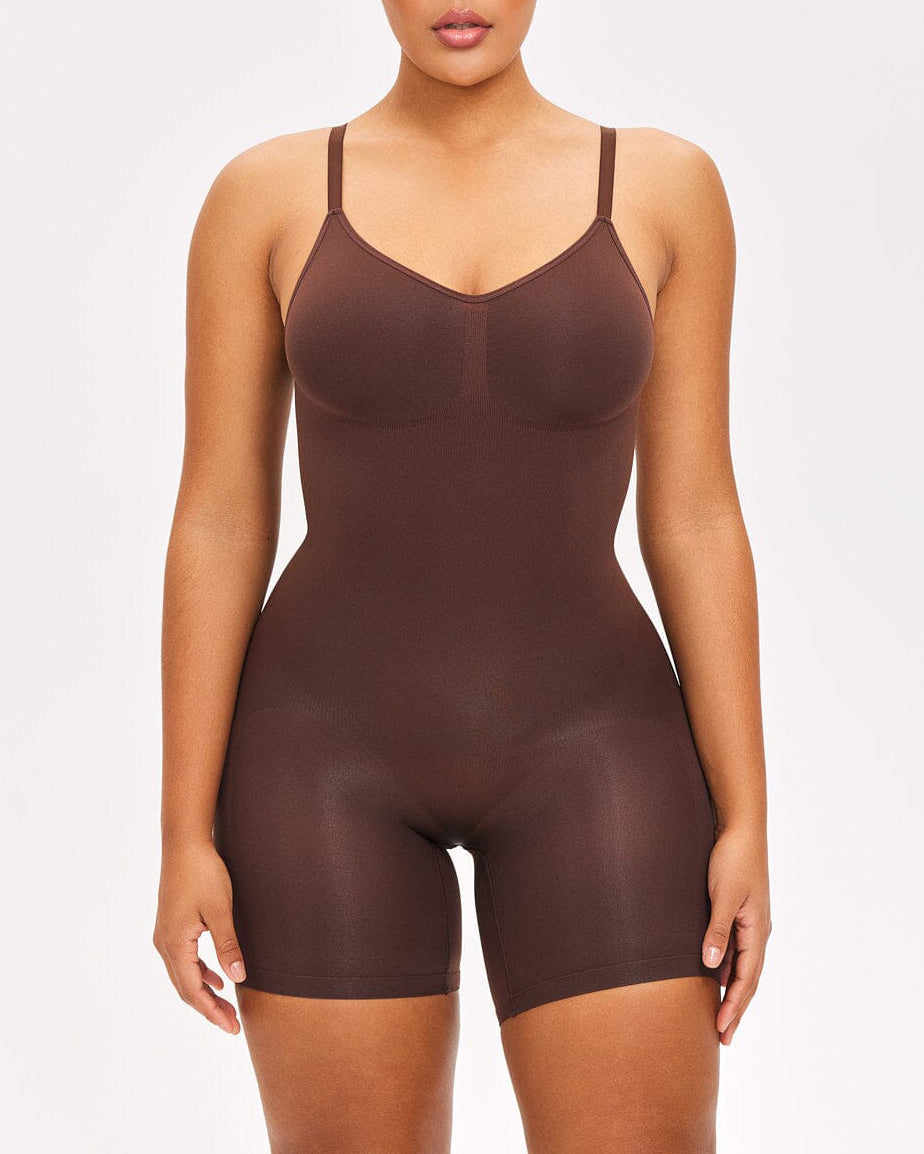 Smoothing Seamless Backless Shapewear Bodysuits  - By Qivii