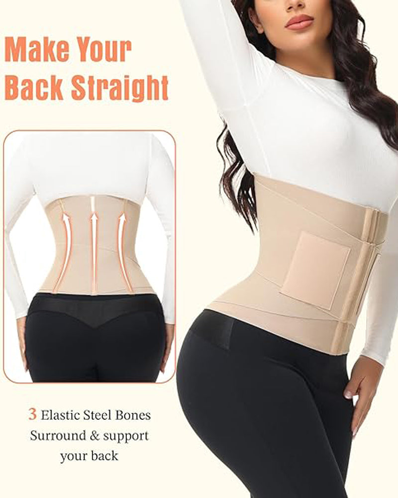 Hourglass Waist Trainer with Firm Support  - By Qivii