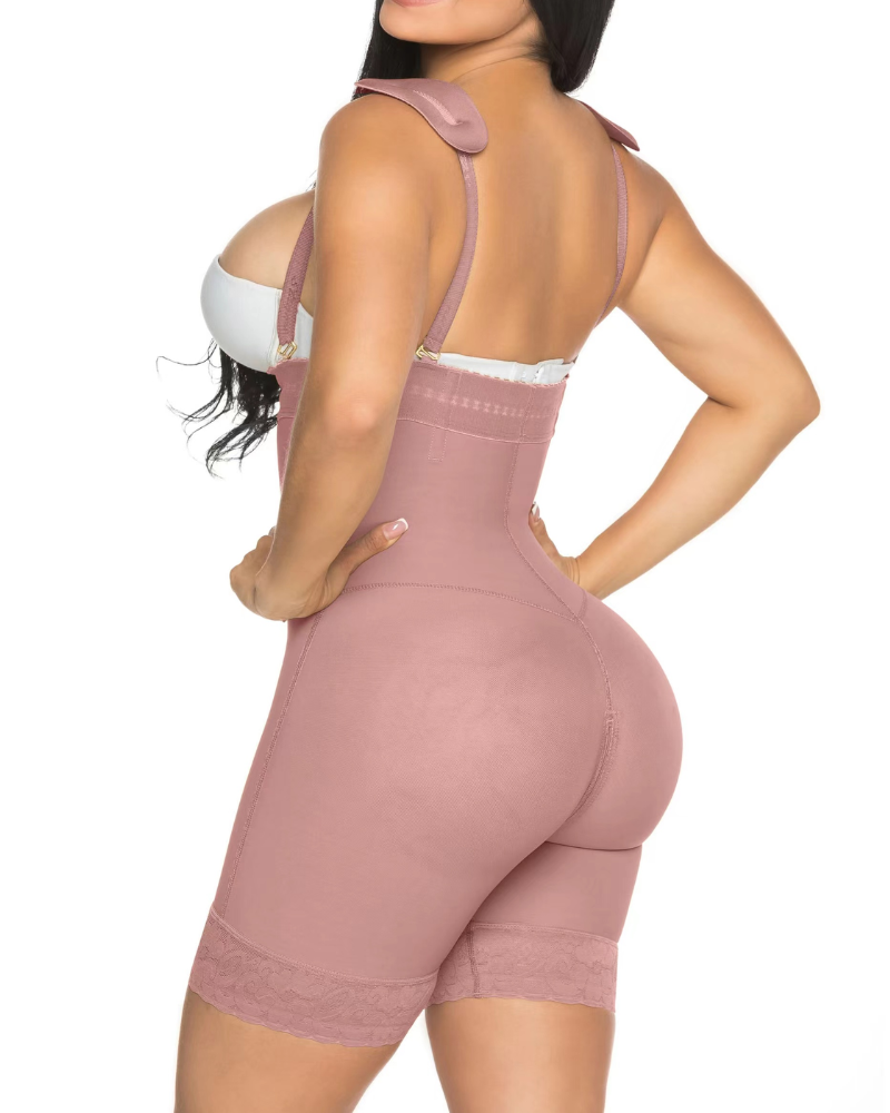Shapshe® Firm Control Open Bust Full Body Shaper Bodysuit Shapewear  - By Qivii