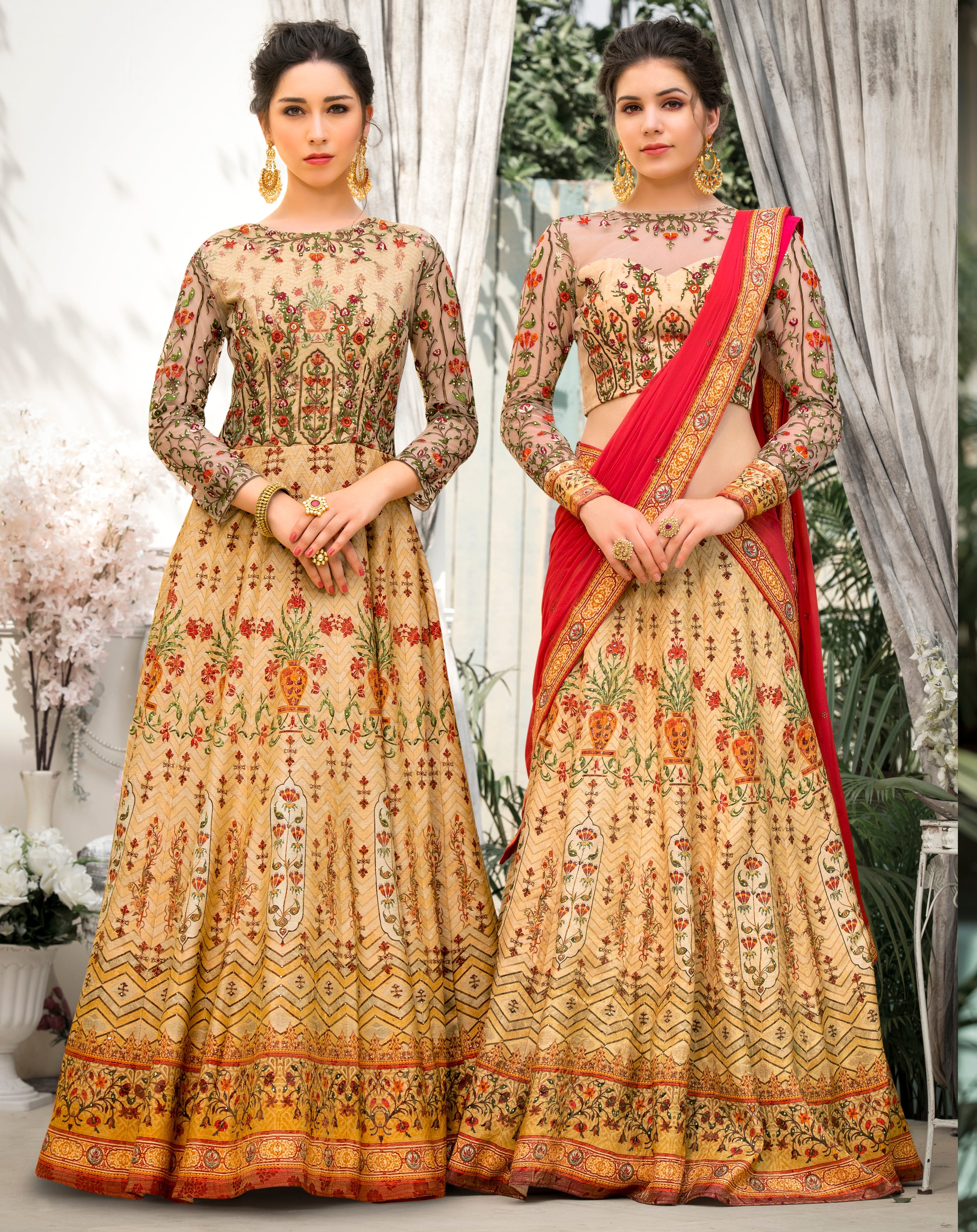 Digital Diva Lehenga - qivii