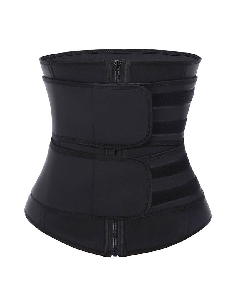 Neoprene Sweat Waist Trainer Corset Trimmer Shaper Belt for Women  - By Qivii