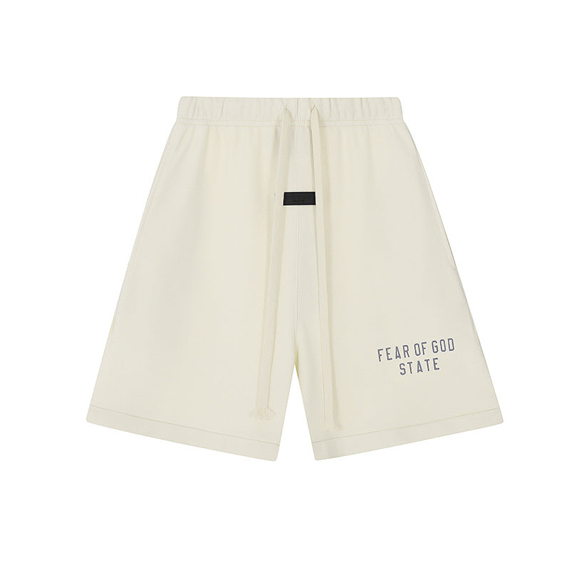 FW24 STATE T-Shirt / Shorts / Set -  Milky White  - By Qivii