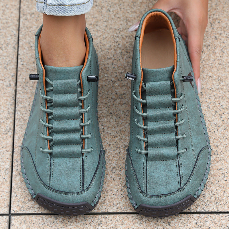 Mona - Komfort-Sneaker mit extra breiter Zehenbox  - By Qivii