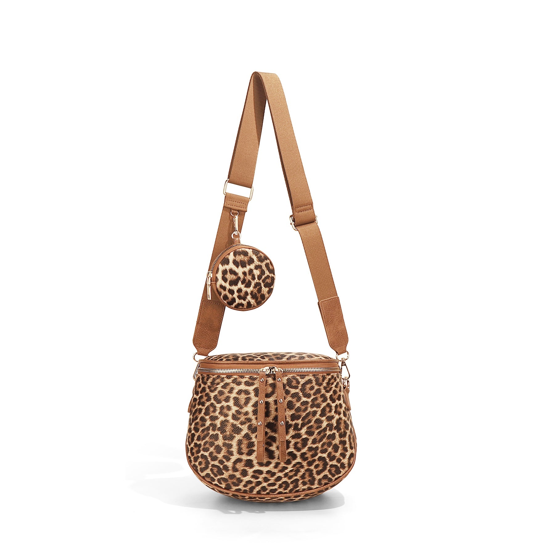 Ounamei Large Crossbody Bag for Women | Multi-Style Bag with Coin Pouch for Travel & Daily Use