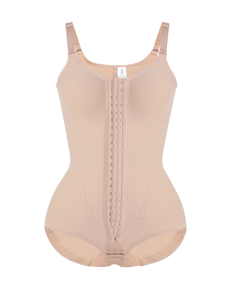 Shapshe® Fajas Colombianas Hooks Tummy Control Body Shaper  - By Qivii