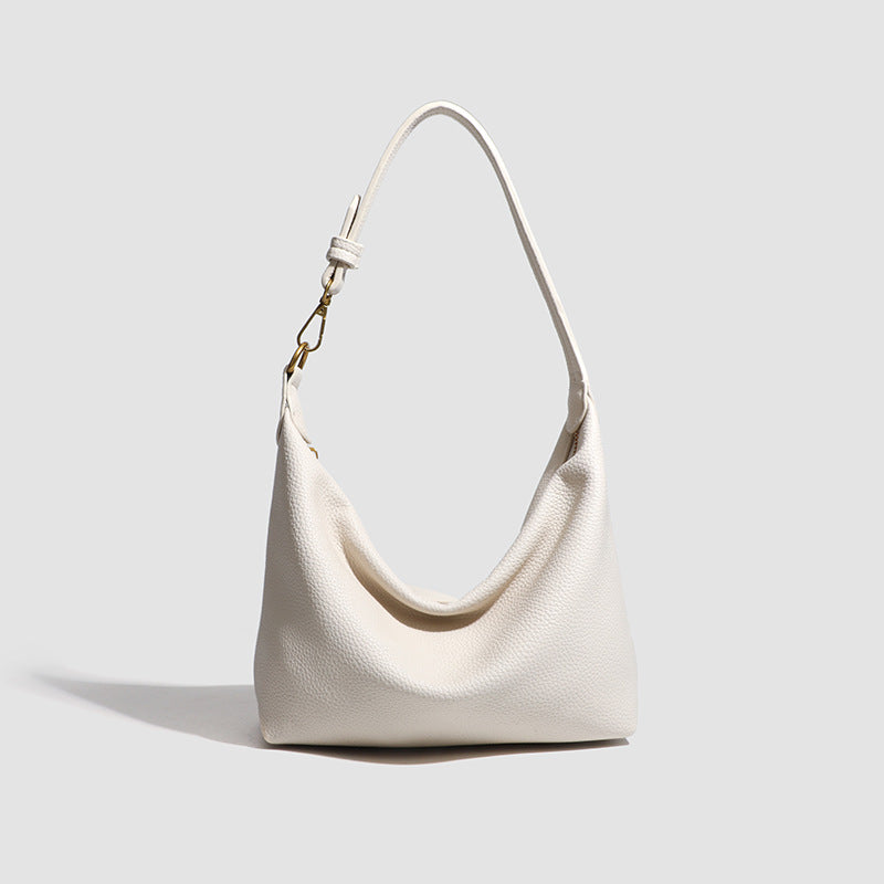 Women's Metro Pebble Hobo - Spacious Pebbled Leather Commuter - Convertible Shoulder Sling