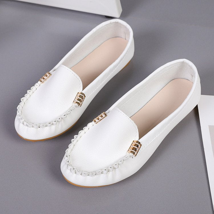 Women’s Plus Size Vegan CloudStep Loafers - Low-Heel Slip-On Driving Shoes for Casual Comfort