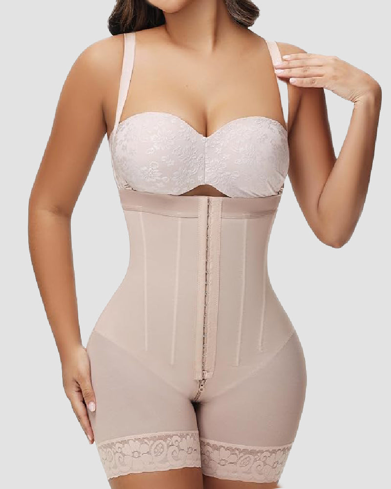 Shapshe® Fajas Colombianas Tummy Control Strapless Butt Lifter BBL Shapewear  - By Qivii