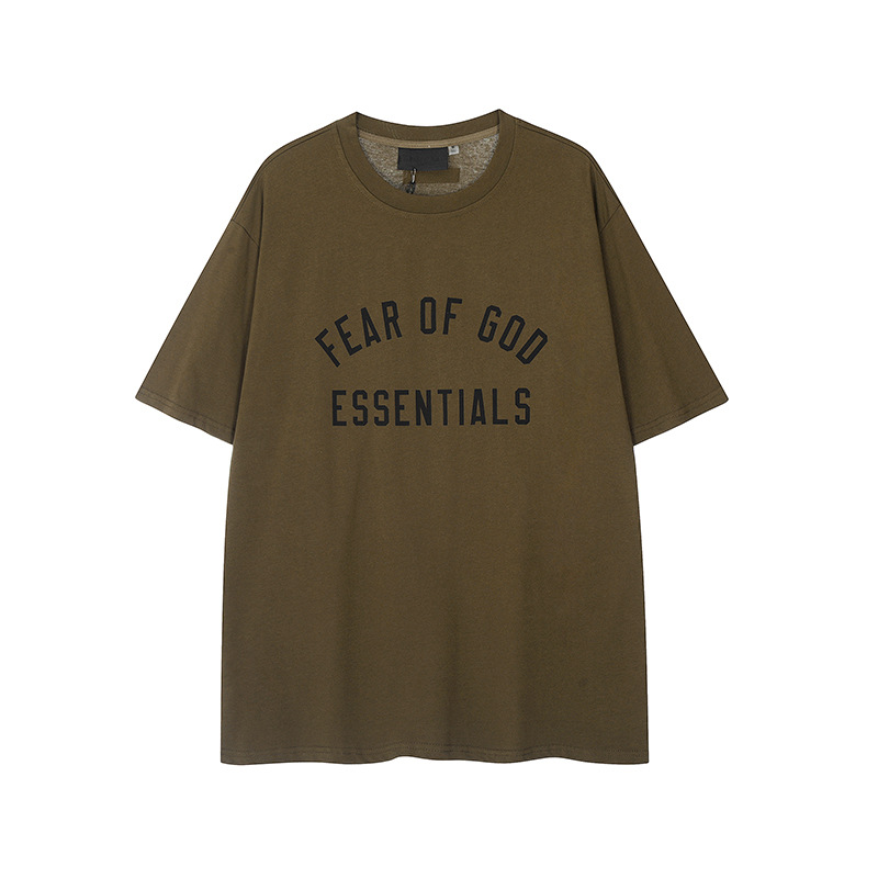 FW24 Half Arc T-Shirt / Shorts / Set - Army Green  - By Qivii